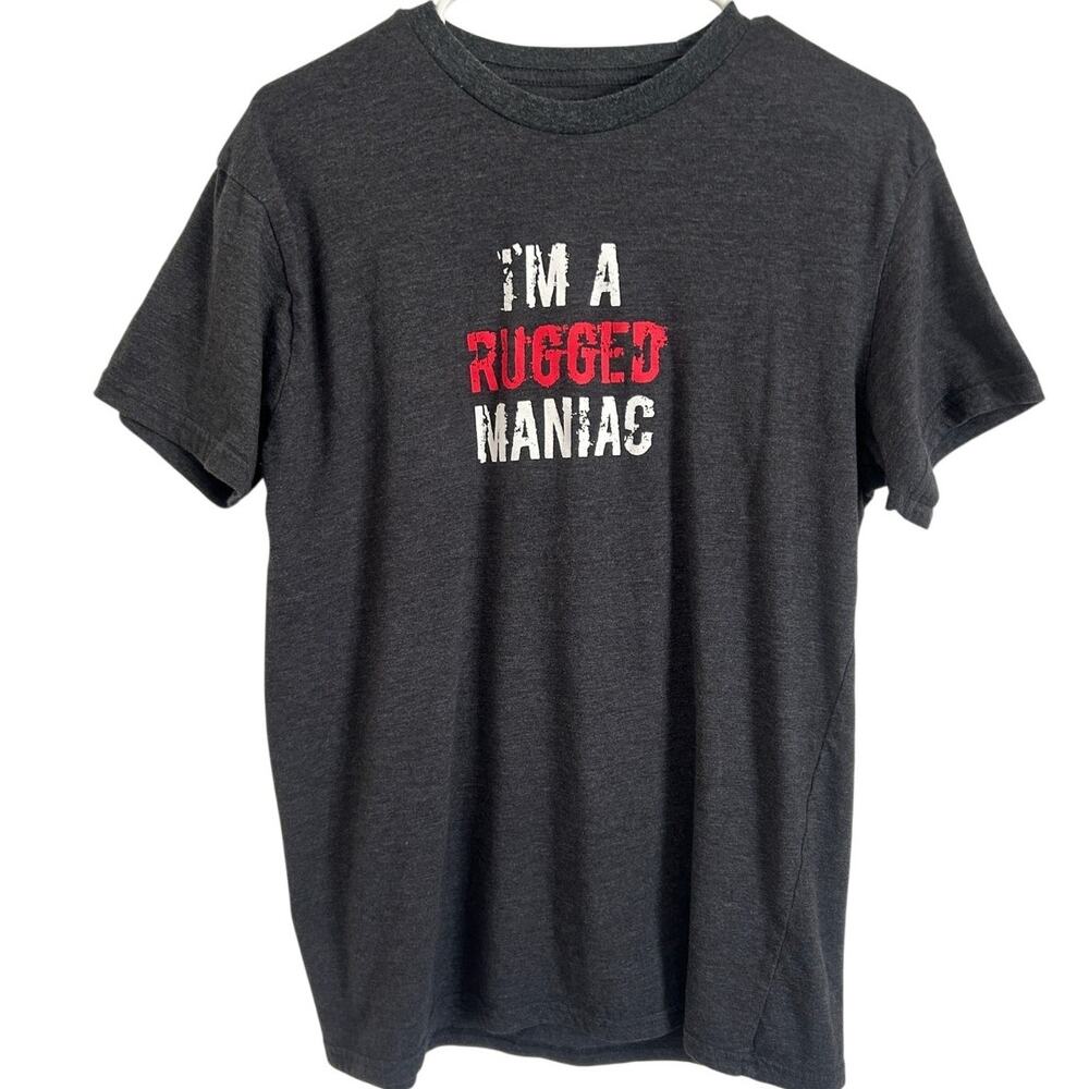 I'm a Rugged Maniac Short Sleeve Graphic Tee Size Large